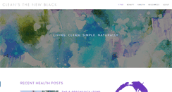 Desktop Screenshot of cleansthenewblack.com
