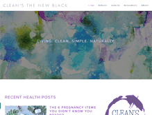 Tablet Screenshot of cleansthenewblack.com